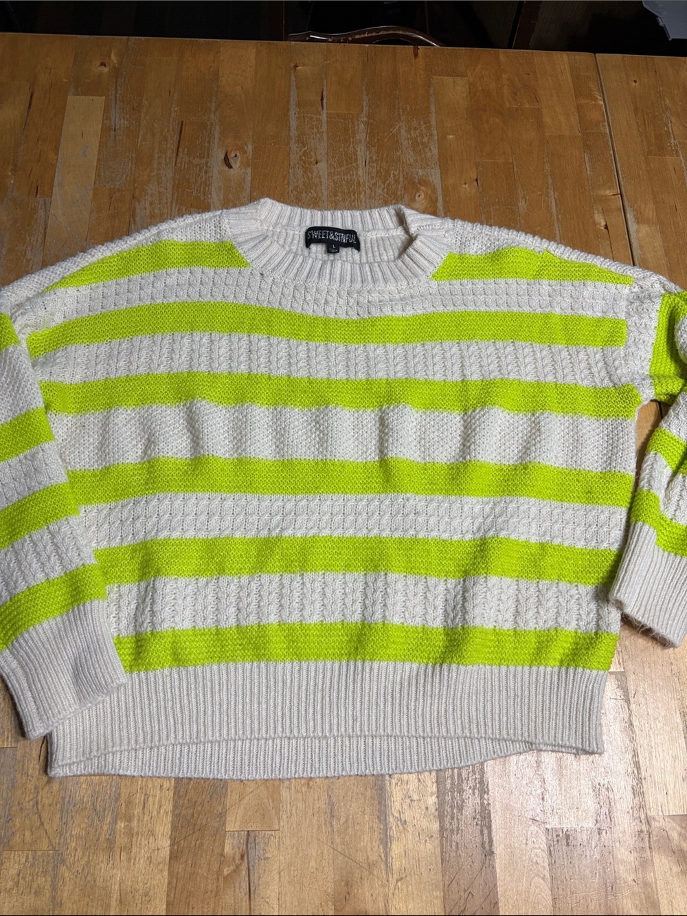 Sweet & Sinful Knit Sweater